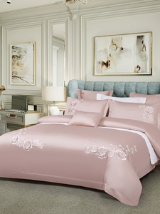 温尔思家纺100S四件套天柔棉春季床单被套花朵床品蝶梦床上用品