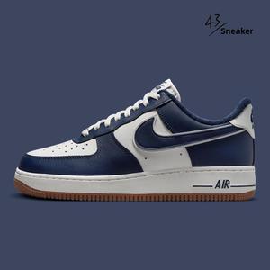 Nike Air Force 1 Low AF1白蓝空军一号男子牛筋底板鞋DQ7659-101