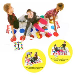 网红款扭扭乐游戏毯垫子身体平衡亲子互动聚会玩具儿童手忙脚乱