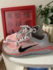 Nike耐克男鞋Free RN赤足飞线透气网面樱花粉色女鞋跑步鞋 942838