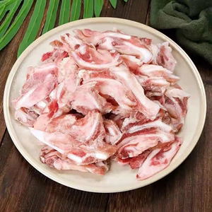 【顺丰包邮】生猪脆骨【5斤切片】烹饪方便猪软骨丝速冻生猪肉
