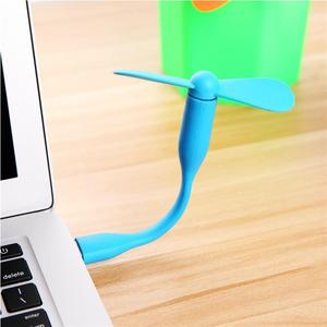 迷你USB风扇 竹蜻蜓可弯曲小风扇 充电宝电动风扇旅行米风扇