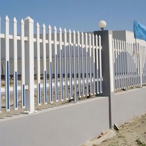 PV小区庭院围墙TTH护栏塑钢洋房校别墅花园栅栏学幼儿园围栏C白栏