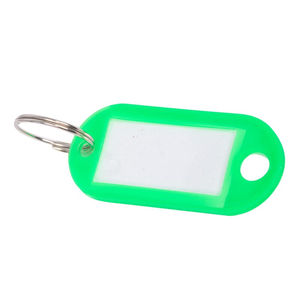 稳斯坦100个彩色塑料钥匙牌钥匙管理箱钥匙牌分类可书写编号钥