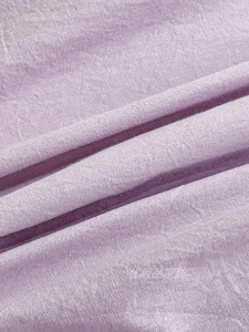 浅紫纯色全棉床单单件水洗香芋紫色纯棉被单单人1.2双人1.51.82米