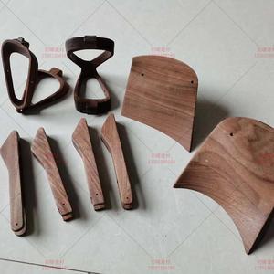 实木定制木制品DIY黑胡桃木料CNC切割板材加工木方摆件底座木线条