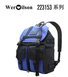 威尔逊时尚休闲男女双肩背包大容易电脑包旅行包轻便大学生双肩包