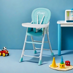 宝宝餐椅1-6岁防摔稳固多功能高低调节折叠可躺靠椅儿童吃饭座椅
