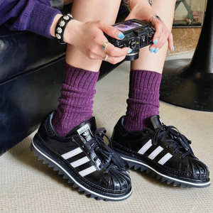 Adidas阿迪达斯男鞋CLOT x Superstar黑色冠希联名女鞋板鞋IH5953