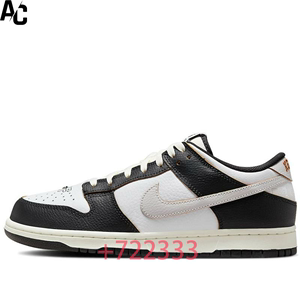 Nike SB Dunk黑白旧金山刮刮乐潮流HUF联名板鞋FD8775-001
