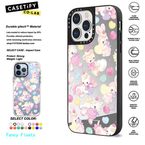 香港代购 CASETiFY  Fancy Floats小兔子适用iphone15/14/13/12/11Pro/Max手机壳