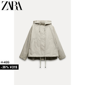 ZARA 特价精选 女装 ZW 系列短款派克外套 0518057 806