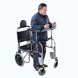 同科林康复助行器老年人学步车不锈钢站立架防摔辅助脑瘫走路锻炼
