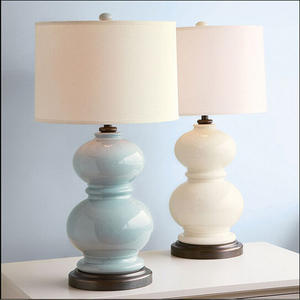 新中式陶瓷台灯美式现代时尚简约创意温馨客厅书房卧室床头灯遥控