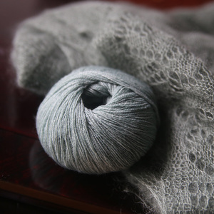 mushop 草木染 叁零绒 手编羊绒羊毛毛线 编织线