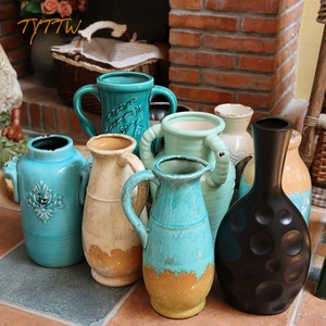 清仓 陶瓷花器 装饰艺术花瓶花器摆件 插花装饰欧式花瓶