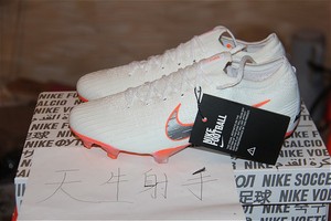 NIKE Mercurial VAPOR 12 ELITE FG刺客12顶配AH7380-107世界杯白