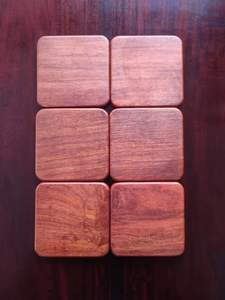 红木缅甸花梨杯垫（高端材质）家用茶道防烫壶垫