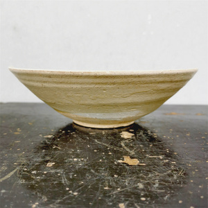 金元磁州窑白瓷残瓷标本碗收藏品老古玩瓷片真品摆件瓷器白釉大碗