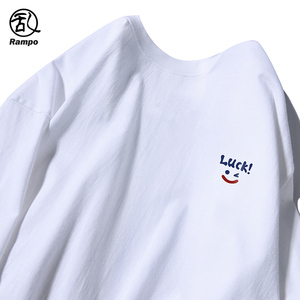 350g纯棉短袖t恤男女夏季2024新款白色短袖小领口宽松全棉打底衫
