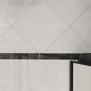 安基瓷砖岩板 超耐磨超白岩板瓷抛砖玲珑灰地砖大堂地板800×800