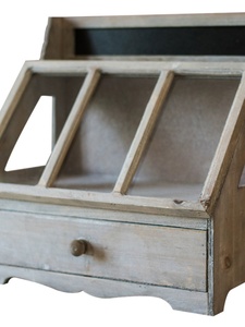 掬涵法式复古自由风格木盒多功能展示收纳柜杂货餐具首饰文艺