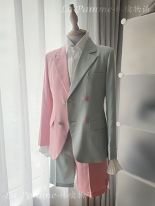 LaPomme-林檎物语-原创设计-私人定制-彩色西服系列-西服外衣-