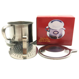 手冲泡滴滤壶茶容器家用餐厅越南式咖啡滴漏杯过滤器套装冲饮用具