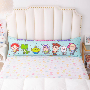 迪士尼卡通玩具总动员长抱枕家用床头靠枕可拆洗枕套儿童等身抱枕