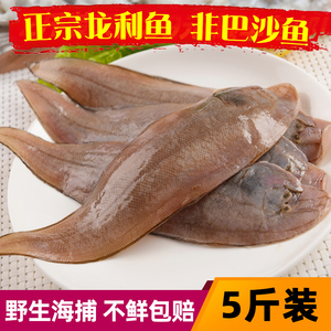 新鲜海鲜鳎目鱼牛舌头鱼踏板鱼龙利鱼鲜活冷冻水产海鱼宝宝辅食