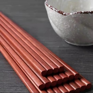 中式家用实木筷子高级 高颜值 防霉 无漆无腊环保盒装实木筷子