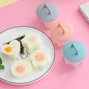 蒸蛋器耐高温硅胶煮蛋神器鸡蛋模具宝宝辅食神器早餐炖鸡蛋模型