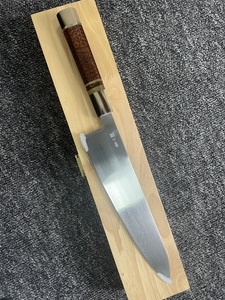 日本 青纸2号钢 牛刀 10寸 料理刀 日式厨刀