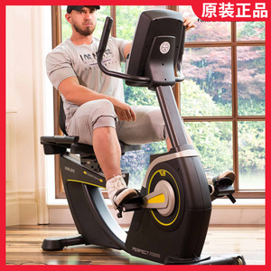 正品意大利欧宝龙R300磁控健身车卧式自行车健身房脚踏动感单车