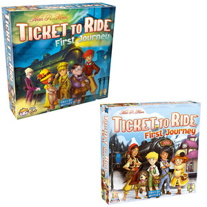 Ticket to Ride Firstboard games儿童车票之旅英文美版欧版棋牌