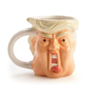 Donald Trump 3D Mug 特朗普马克杯川普家用陶瓷咖啡杯3D立体水杯