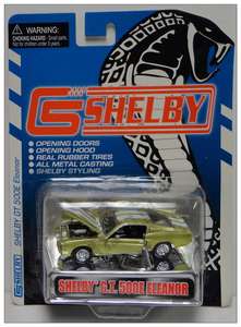 原厂合金玩具野马谢尔比肌肉车模型 1/64 Shelby GT 500E Eleanor