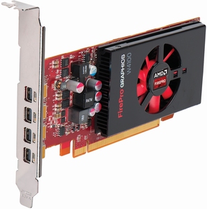AMD FIREPRO W4100 2GB图形专业显卡4个MINI DP多屏4屏拼接融合4K