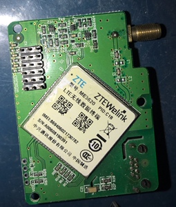 ZTE ME3620 LTE 无线通信模块, 支持移动4G联通4G电信4G 通信模块