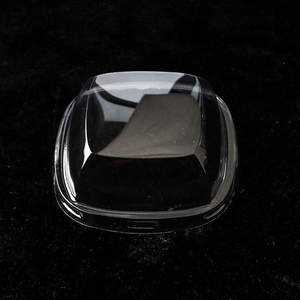 圆方形杯盖子方形慕斯杯一次性盖子塑料双皮奶杯盖子酸奶布丁杯盖