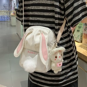 帆布包幼儿园可爱小挎包包儿童学生日系女孩迷你女童单肩包斜挎包