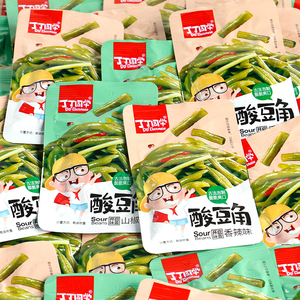 丁丁同学酸豆角500g香辣酸豆角豇豆湖南特产下饭菜榨菜咸菜小包装