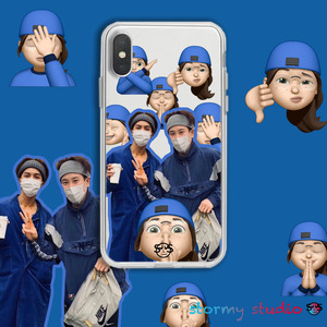 表志勋P.O宋旻浩MINO手机壳emoji潮适用华为iphone12小米vivoOPPO