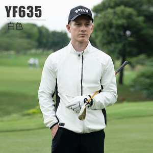 韩国春夏高尔夫男装防风防水服装男外套golf衣服时尚拼色运动上衣