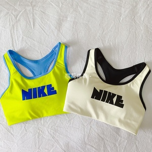 Nike耐克女中强度一片背心式大胸显小外穿跑步文胸运动内衣DM0578
