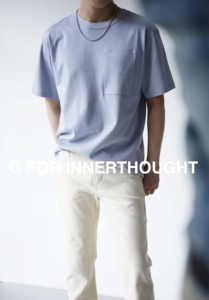 G FOR INNERTHOUGHT|意大利Ablini纱线棉T恤短袖男奢四针六线工艺