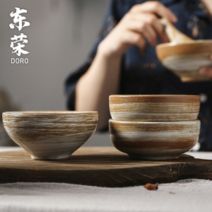 景德镇日式吃饭碗陶瓷碗勺餐具简约汤碗面碗和风家用创意单个小碗