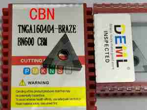 CBN万龙达氮化硼三角数控刀片TNGA160404-BRAZE BN600 04角