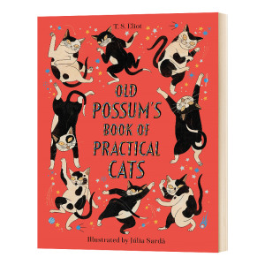 精装 英文原版 Old Possum's Book of Practical Cats 老负鼠的猫经 T.S.艾略特 英文版 进口英语原版书籍