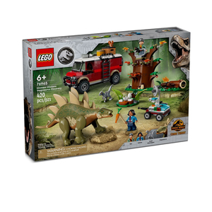 乐高侏罗纪世界76965恐龙任务探索剑龙积木玩具男女孩儿童礼物